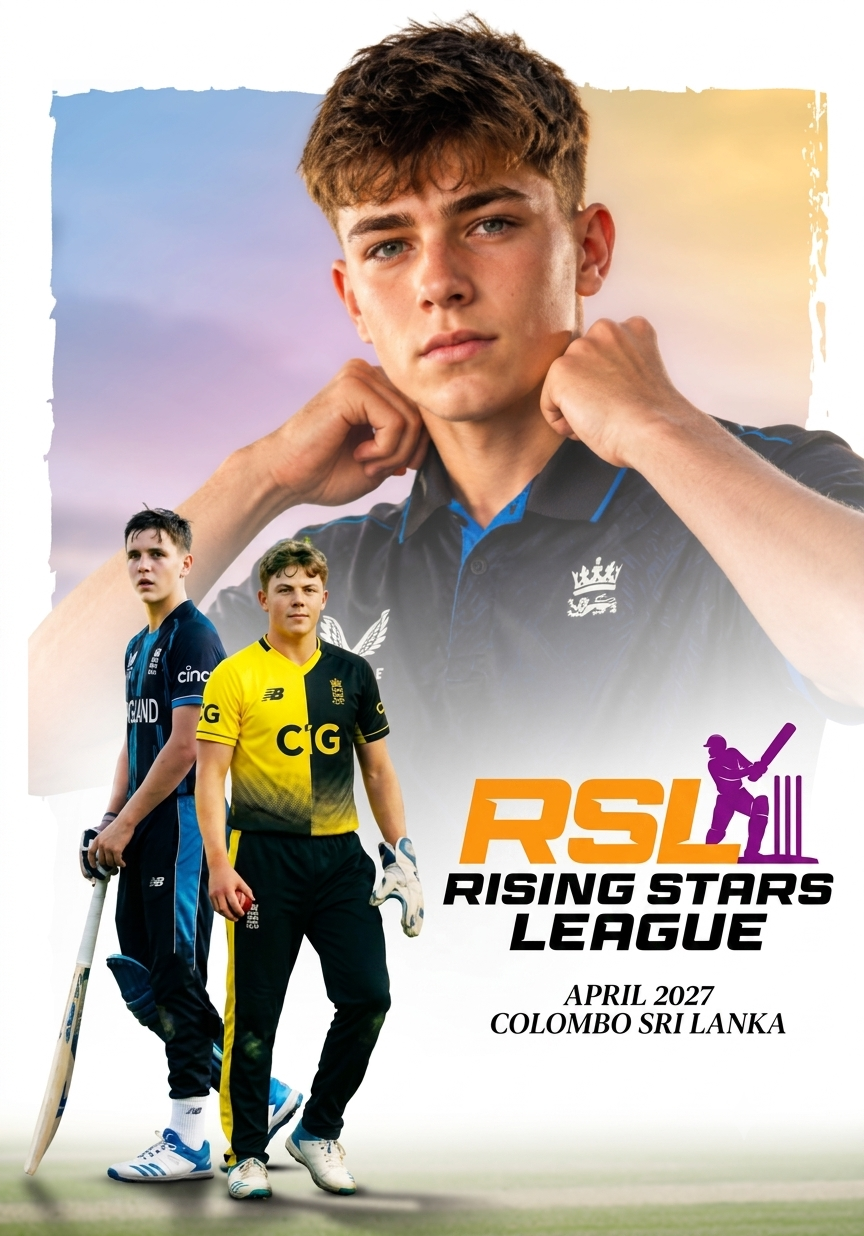 RSL player standing in the stadium ahead of the Rising Stars League